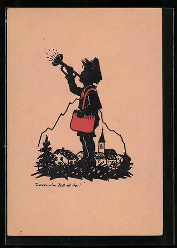 AK Trara, die Post ist da!, Kleiner Postillon