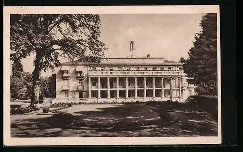 AK Baden-Baden, Badhotel Badischer Hof
