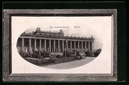 AK Berlin, Kgl. Gemälde-Gallerie /Altes Museum