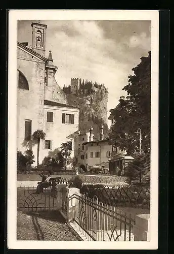 AK Arco, Platz an der Kirche und Kastell