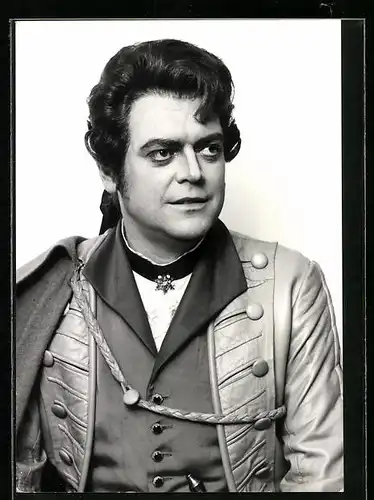 AK Opernsänger Hermann Prey im Bühnenkostüm
