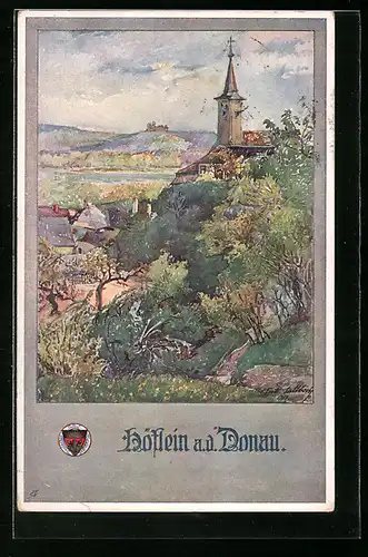 AK Deutscher Schulverein Nr. 594: Höflein a.d. Donau