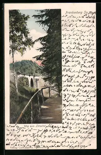 AK Frankenberg Sa., Weg zum Lützeltal