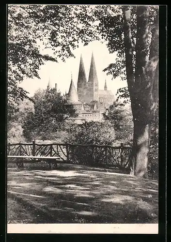 AK Lübeck, Blick vom Wall