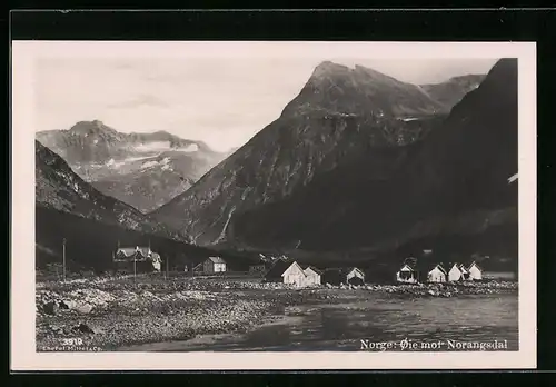 AK Oie mot Norangsdal, Ortsansicht