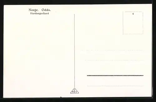 AK Odda, Hardangerfjord, Ortsansicht