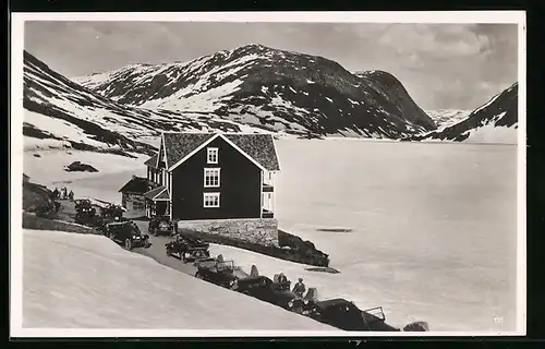 AK Djupvashytten, Hotel mit Gästen