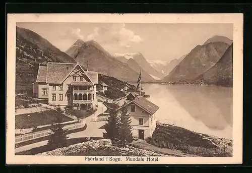 AK Fjaerland /Sogn, Mundals Hotel