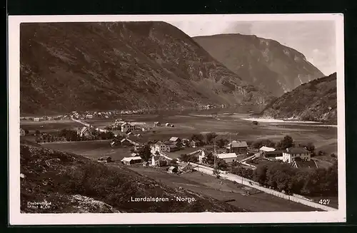 AK Laerdalsoren, Gesamtansicht aus der Vogelschau
