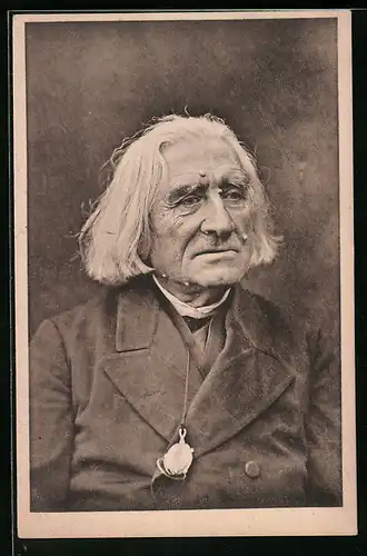 AK Franz Liszt, Portrait