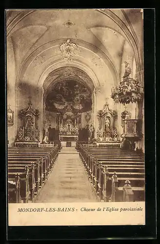 AK Mondorf-les-Bains, Choeur de l`eglise paroissiale