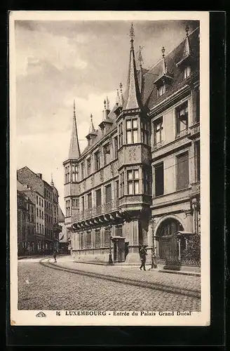 AK Luxembourg, Entrée du Palais Grand Ducal