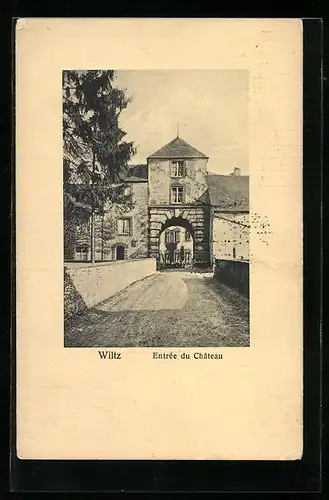 AK Wiltz, Entrée du Chateau