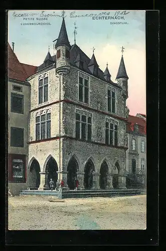 AK Echternach, Ansicht vom Dingstuhl
