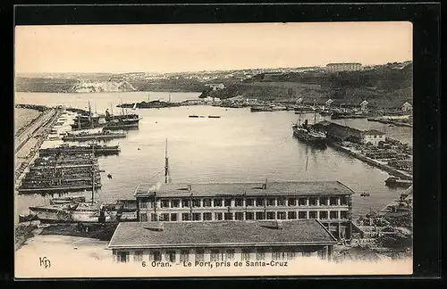 AK Oran, Le port, pris de Santa-Cruz