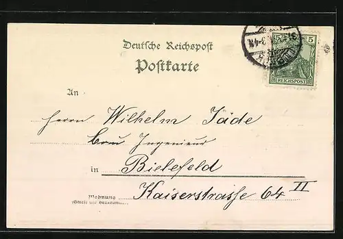 AK Lübeck, Segelschiffe im Hafen