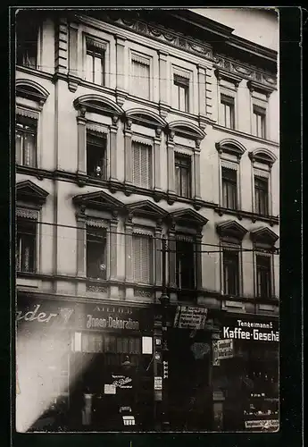 Foto-AK Berlin-Schöneberg, Kolonnenstrasse 61, 1912