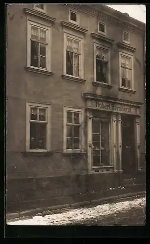 Foto-AK Mühlhausen /Thür., Schaffentorstr. 42, 1909