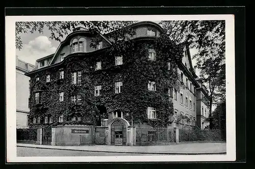 AK Leipzig, Marienheim, Marienstrasse 14