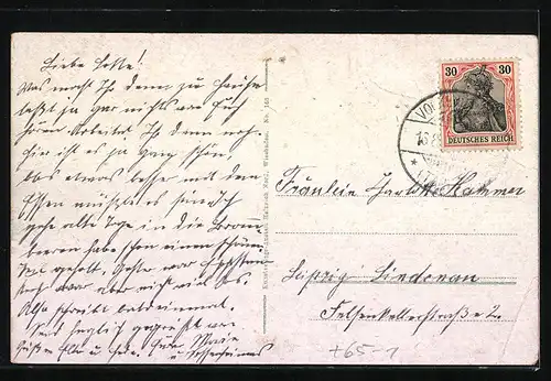 AK Eppstein i. Taunus, Bahnhof und Staufen mit Kaisertempel