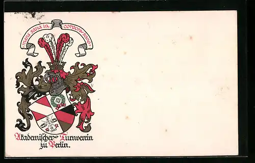 AK Berlin, Wappen des Akademischen Turnvereins