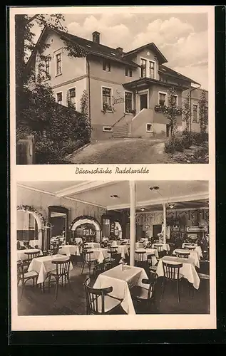 AK Rudelswalde, Gasthaus Bärenschänke