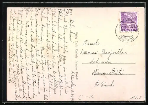 AK Schönenberg, Erholungsheim in der Frühlingssonne