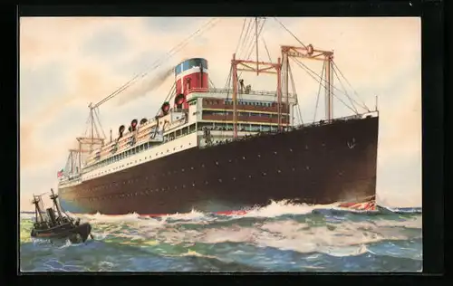 AK Passagierschiff SS President Roosevelt