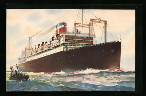 AK Passagierschiff SS President Roosevelt