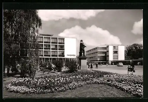 AK Reutlingen, Blick auf das Parkhotel