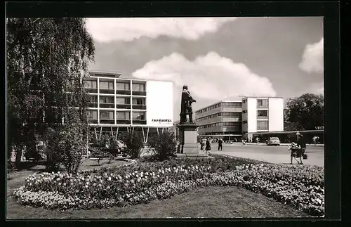 AK Reutlingen, Blick zum Parkhotel