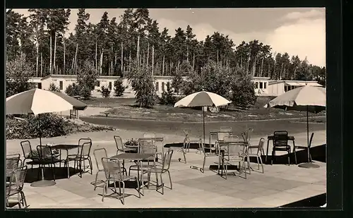 AK Klink / Waren-Müritz, FDGB-Urlaubersiedlung Völkerfreundschaft