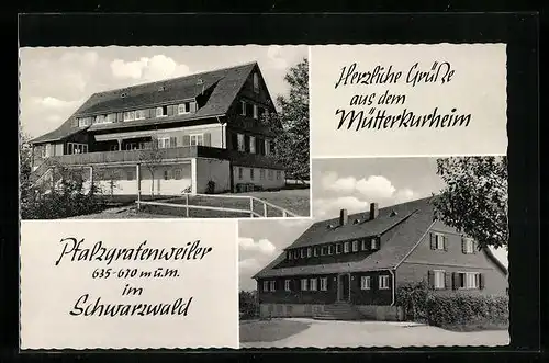 AK Pfalzgrafenweiler / Schwarzwald, Mütterkurheim