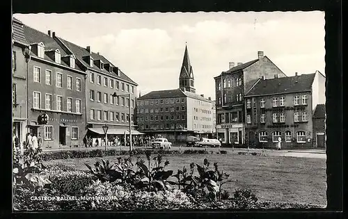 AK Castrop-Rauxel, Münsterplatz mit Apotheke