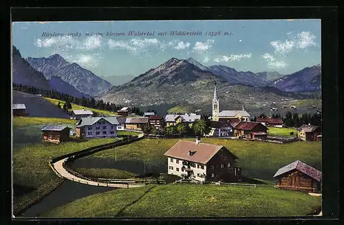 AK Riezlern, Totale mit Widderstein