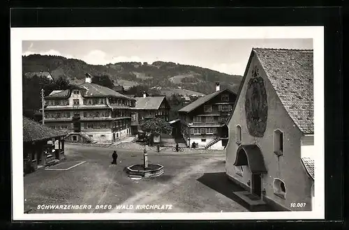 AK Schwarzenberg, Kirchplatz