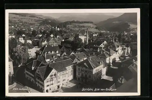 AK Dornbirn, Blick vom Kirchturm