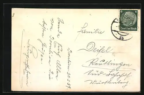 AK Dornbirn, Blick vom Kirchturm