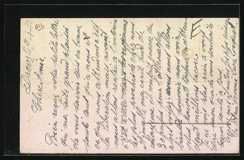 AK Drove /Rhld., Dorfstrasse mit Kirche