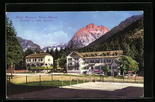 AK Canazei /Val di Fassa, Hotel Pensione Croce Bianca
