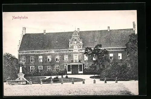 AK Naesbyholm, Herrenhaus mit Anlagen