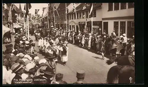 AK Helsingor, Fra Helsingors Jubilaeum - Koralblaeserne