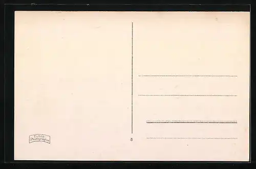 AK Schweinfurt, Schultestrasse mit Rathaus
