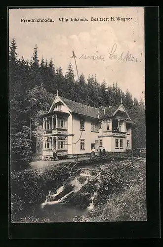 AK Friedrichroda, Villa Johanna von H. Wagner