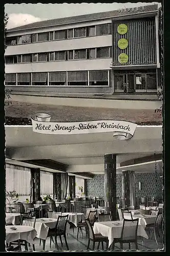 AK Rheinbach bei Bonn, Hotel Strengs-Stuben