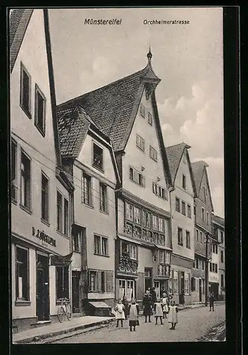 AK Münstereifel, Ansicht Orchheimerstrasse