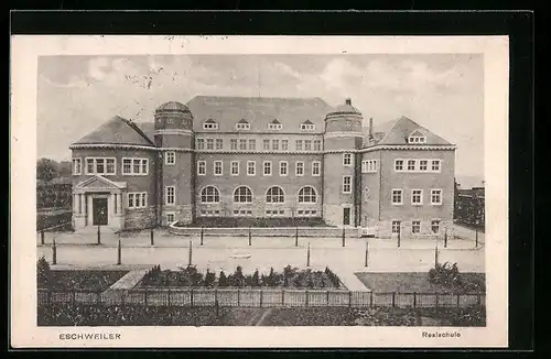 AK Eschweiler, Blick auf die Realschule