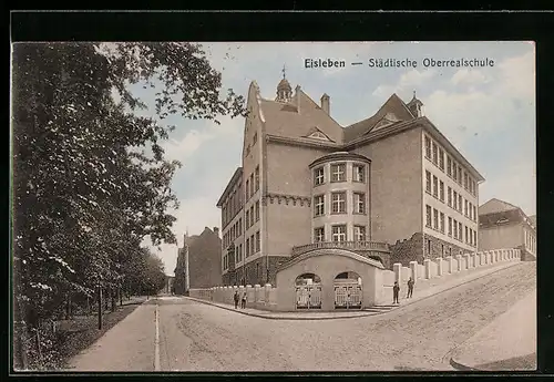 AK Eisleben, Städtische Oberrealschule