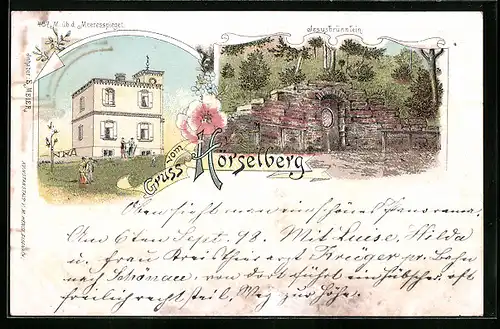 Lithographie Hörselberg, Jesusbrünnlein
