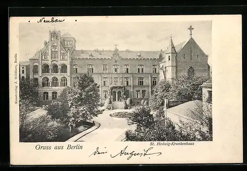 AK Berlin, St. Hedwig-Krankenhaus, Grosse Hamburger Strasse